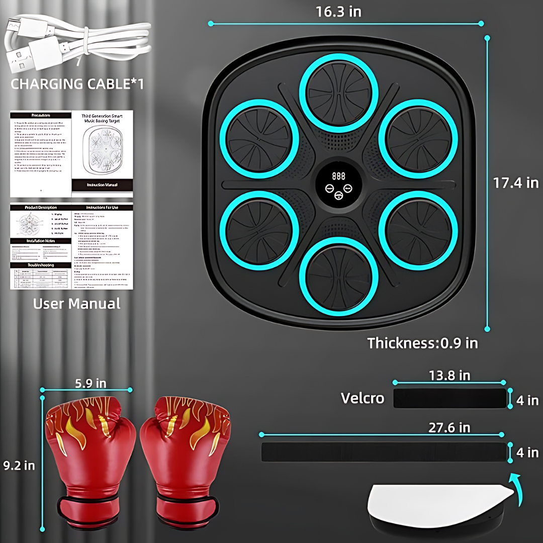 Maquina de Boxeo Inteligente + GUANTES DE REGALO 🎁