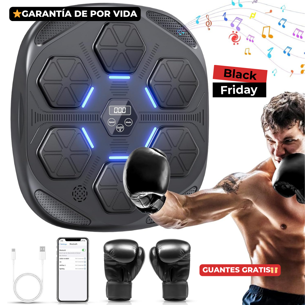 Maquina de Boxeo Inteligente + GUANTES DE REGALO 🎁