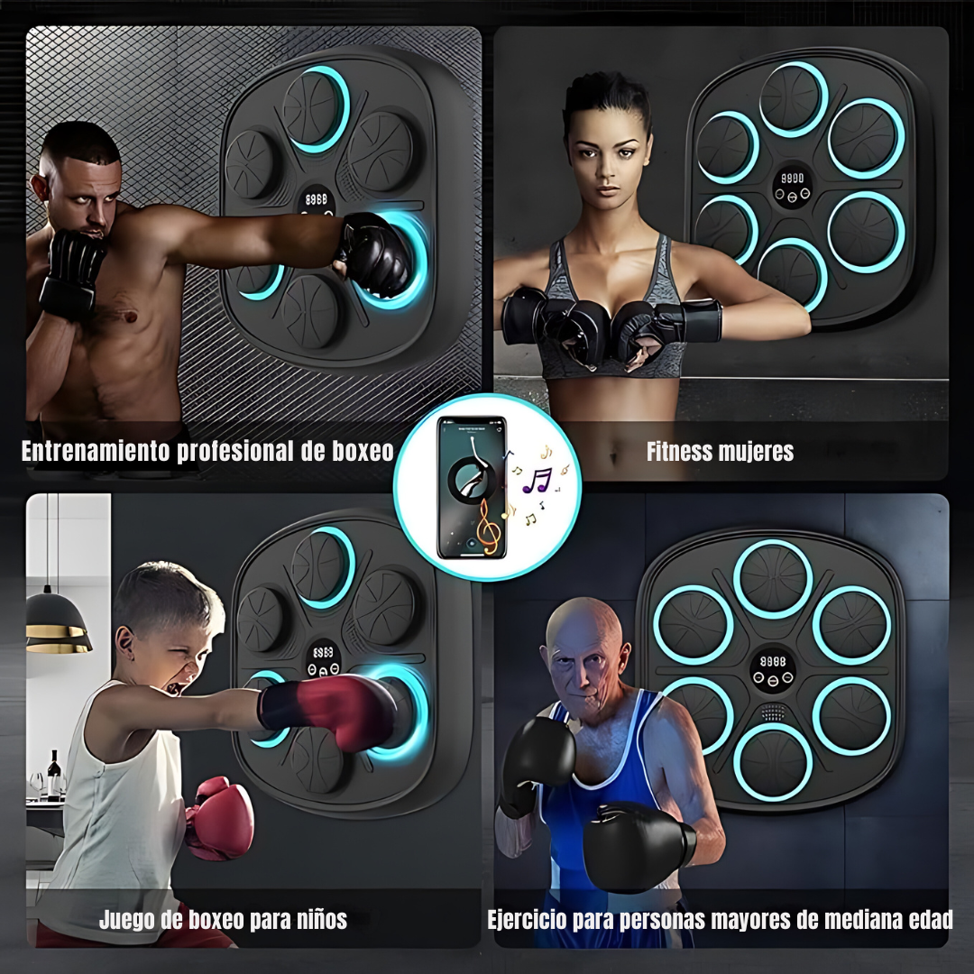 Maquina de Boxeo Inteligente + GUANTES DE REGALO 🎁