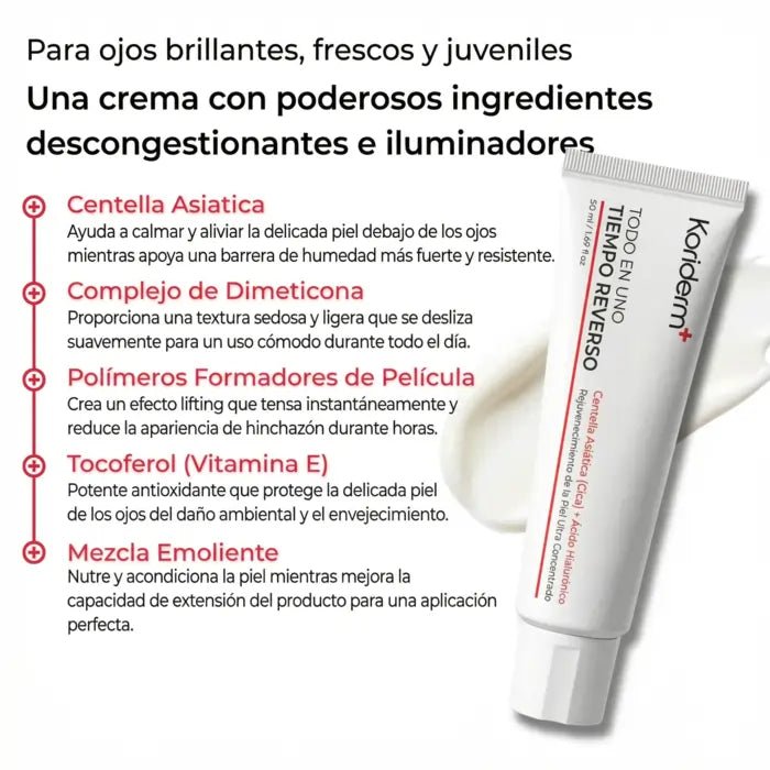 Koriderm™ Crema Rejuvenecedora (Todo en Uno)