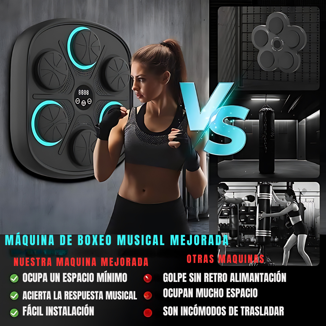 Maquina de Boxeo Inteligente + GUANTES DE REGALO 🎁