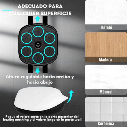 Maquina de Boxeo Inteligente + GUANTES DE REGALO 🎁