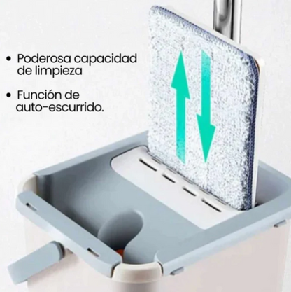 MOPA FREGONA TWIS&CLEAN + 3 REPUESTOS GRATIS 🔥
